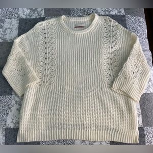 Anthropologie Pilcro Knitted Oversized Tunic Sweater XL